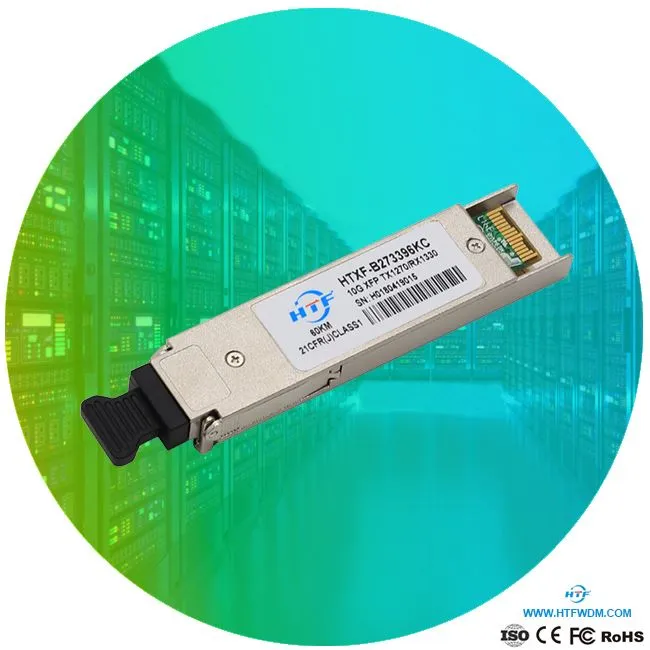 BIDI móttakarar 10G XFP TX1270nmRX1330nm 60km