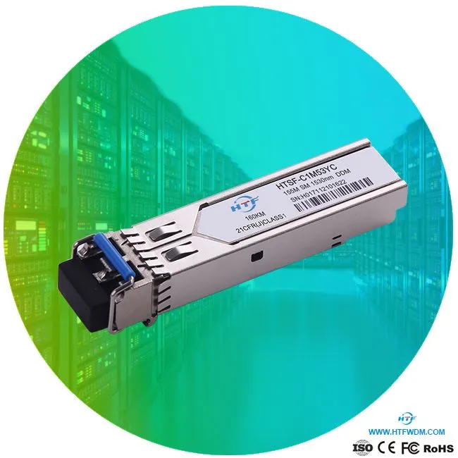 155M 1470-1610nm CWDM sendandi 160 km SFP