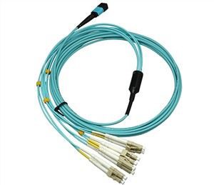 Patch Cord Fiber jumper MPO LC UPC OM3 Type B LSZH