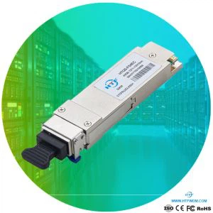 Ljósleiðaratæki QSFP gerðir QSFP+ 40KM
