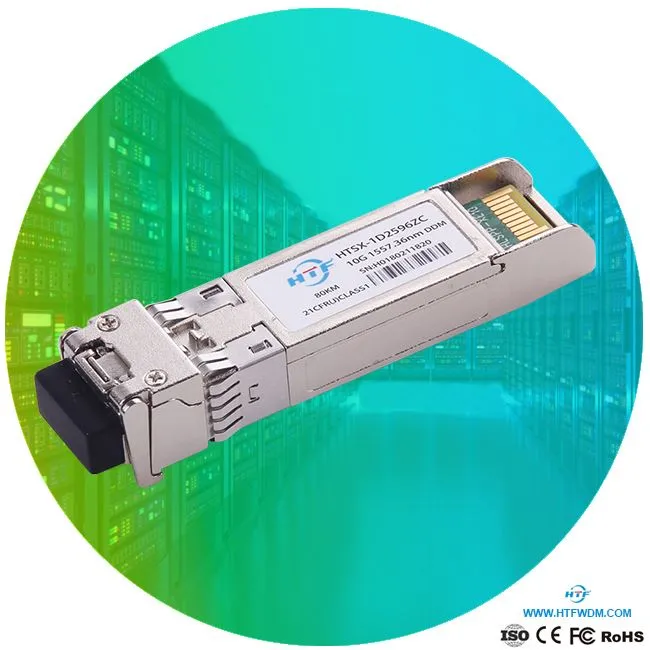 SFP Mode ljósleiðaratæki ZR 10G SFP DWDM