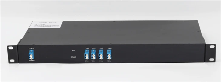 4CH CWDM MUX/DEMUX Dual Fiber 1U rekki